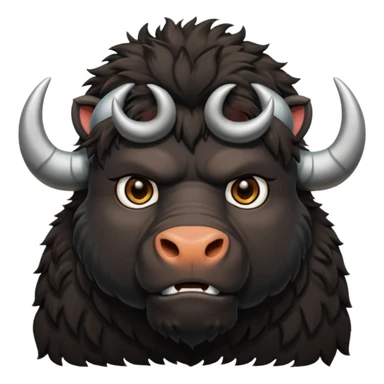 Black Bison sticker