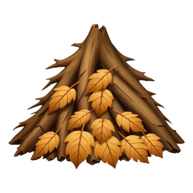 Folhas de árvore soltas (sem a árvore) sticker