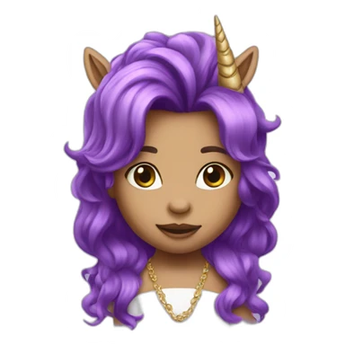 rockstar-baby-unicorn-purple sticker