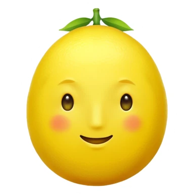 lemon with no face sticker