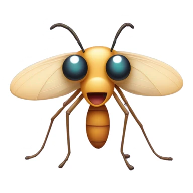 cute mosquito sticker