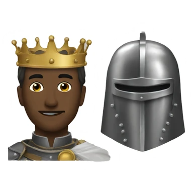 King Baldwin IV with the Iron mask sticker