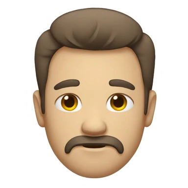 A Man who is sleepy  sticker