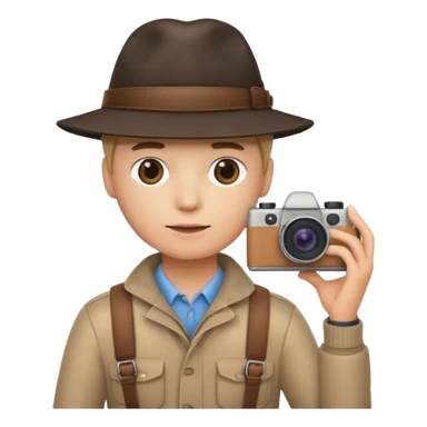 photographer facing away sticker