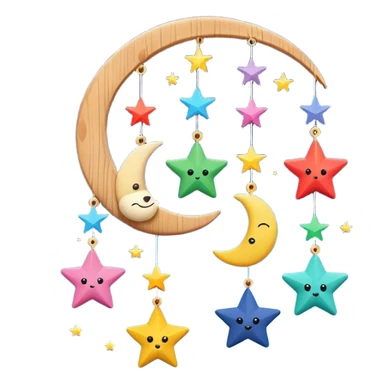 baby Hanging mobile  sticker