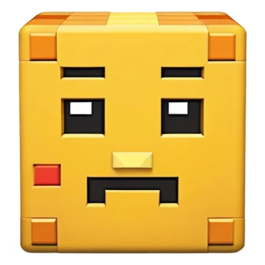 Crie um emoji escrito HxT em 3d minecraft sticker