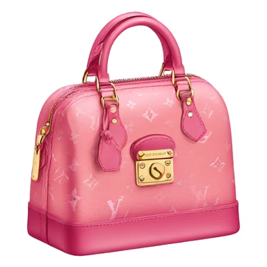 Pink Louis Vuitton Bag sticker