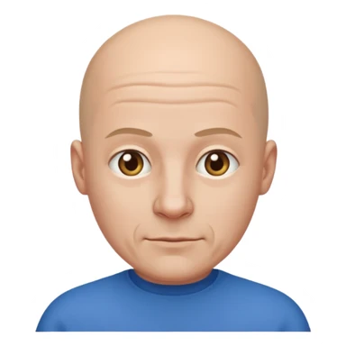 Sujeto pelon vestido de azul sticker