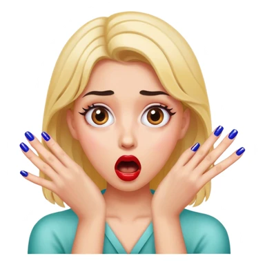 Nails and mindblow sticker