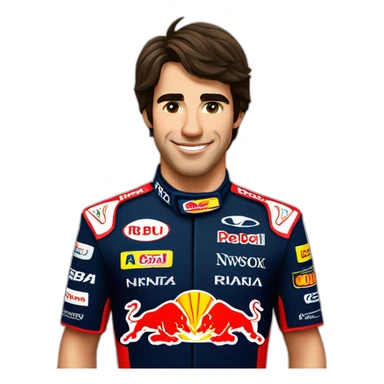 checo perez f1 redbull sticker