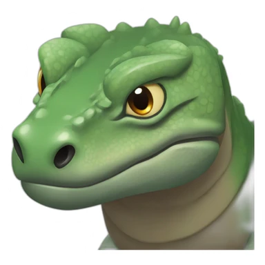 Komodo dragon sticker