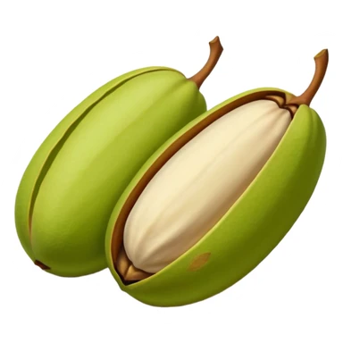 raw pistachio reverse colours sticker