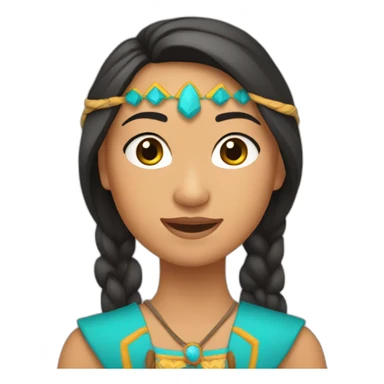 Pocahontas Kazakh sticker