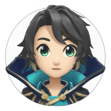 Genshin impact Eula  sticker