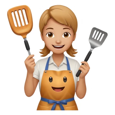 Air fryer Laughing historically sticker