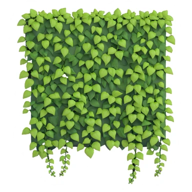 ivy plant growing on a wall sticker