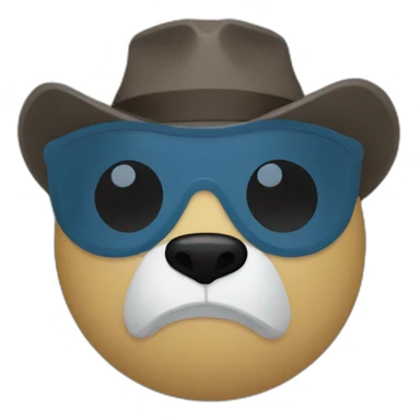 bandit from bluey sticker