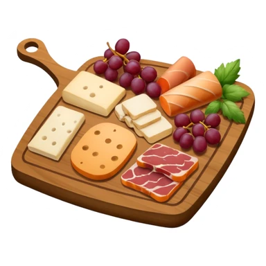 Charcuterie board sticker