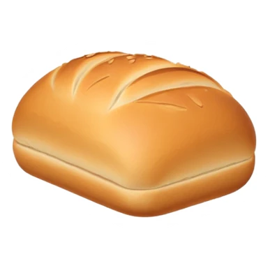 single hotdog bread roll, no sausage sticker