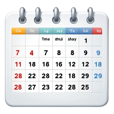 Count your days sticker