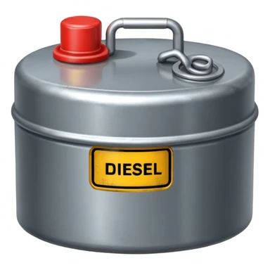 diesel canister sticker