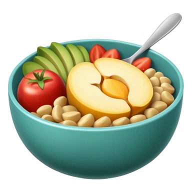 healthy bowl sticker