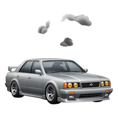 nissan laurel c34 drift sticker