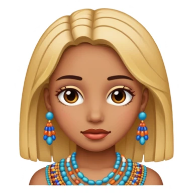 Bead Pattern Girls sticker