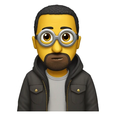 Minion kanye west sticker