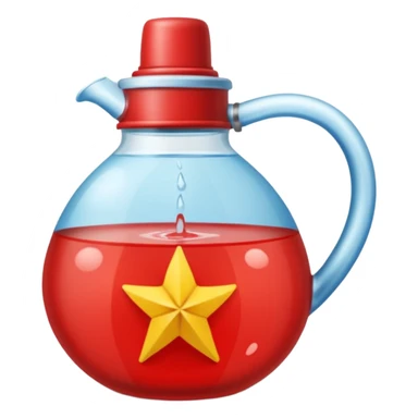 Jarra de agua sabor jamaica sticker