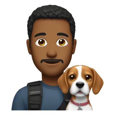 Me with my beagle sticker