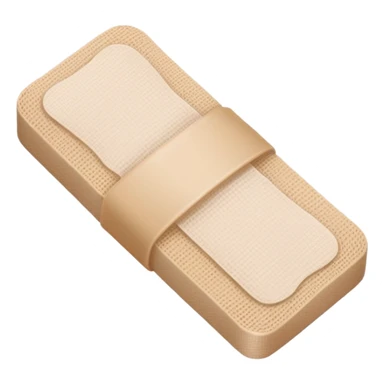 Standard adhesive bandage sticker