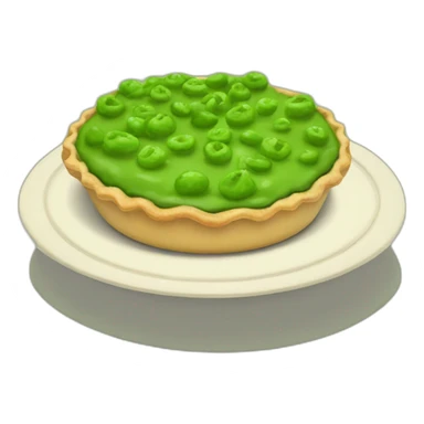 pie and mushy peas sticker