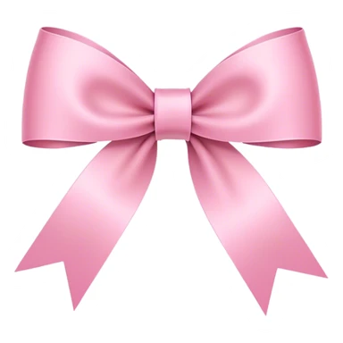 Super ultra-thin and stretched ribbon bow, as narrow as possible, single loop, no extra loops, no fluffy or rounded shapes, only one long and sleek ribbon, delicate, minimalist, NO DOUBLE LOOPS, NO THICKNESS, ONLY A SINGLE SLIM LINE pink sticker