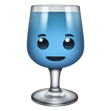 Un verre de richard avec ecrit RICHARD dessus et la bouteille à coter  sticker