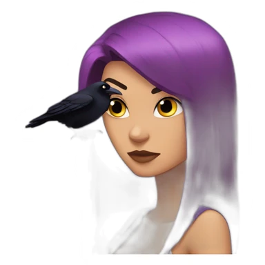 Raven from teen Titans sticker