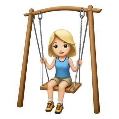 swing hike sticker