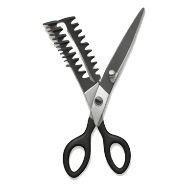 Shears for hair  sticker