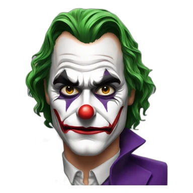 Joaquin Phoenix joker sticker