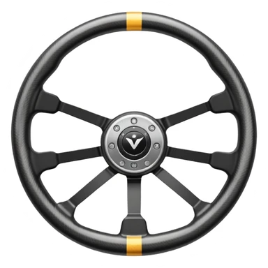 F1 steering paddle sticker