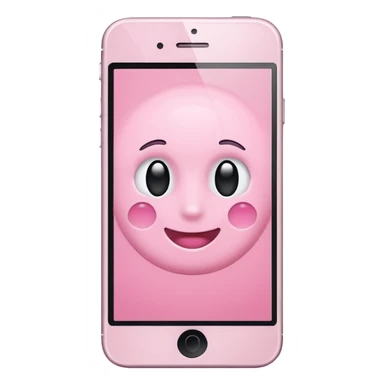 Aesthetic light pink iphone sticker