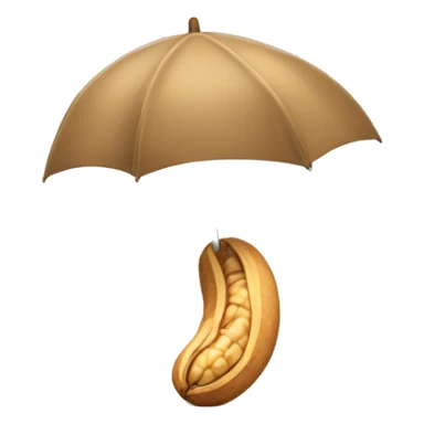 Peanut avec un parapluie sticker