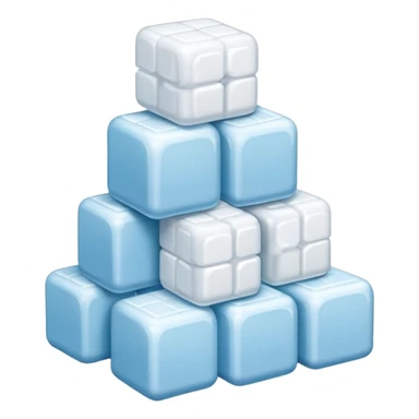 Sugar cubes sticker