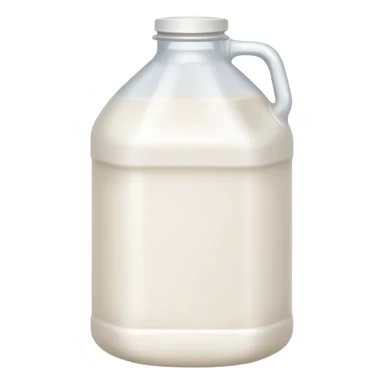 Gallon of milk sticker