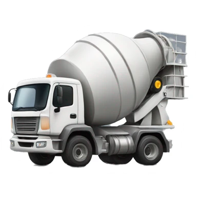 concrete mixer sticker