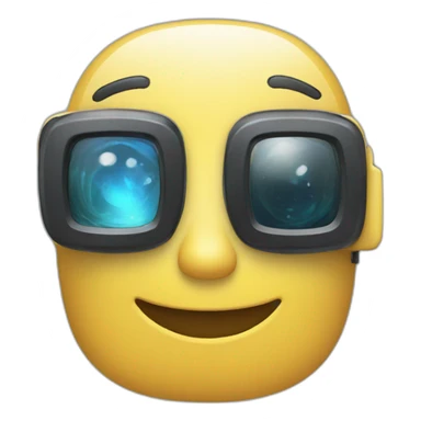 Tech phone augmented reality sticker