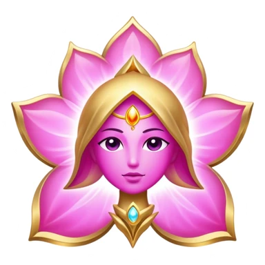 Pink gold spirituality sticker