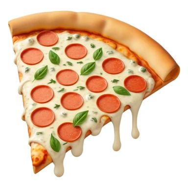 Pizza made out of ranch sticker