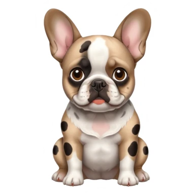 Bouledogue français merle sticker