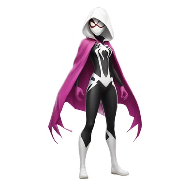 spider gwen full body sticker